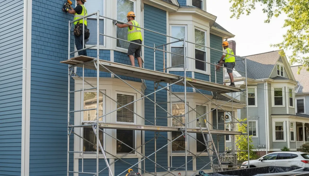 Medford, MA siding contractor providing professional vinyl siding installation and replacement