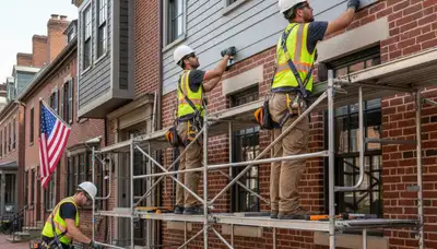 Vinyl siding service in Medford, MA for residential home exterior improvement