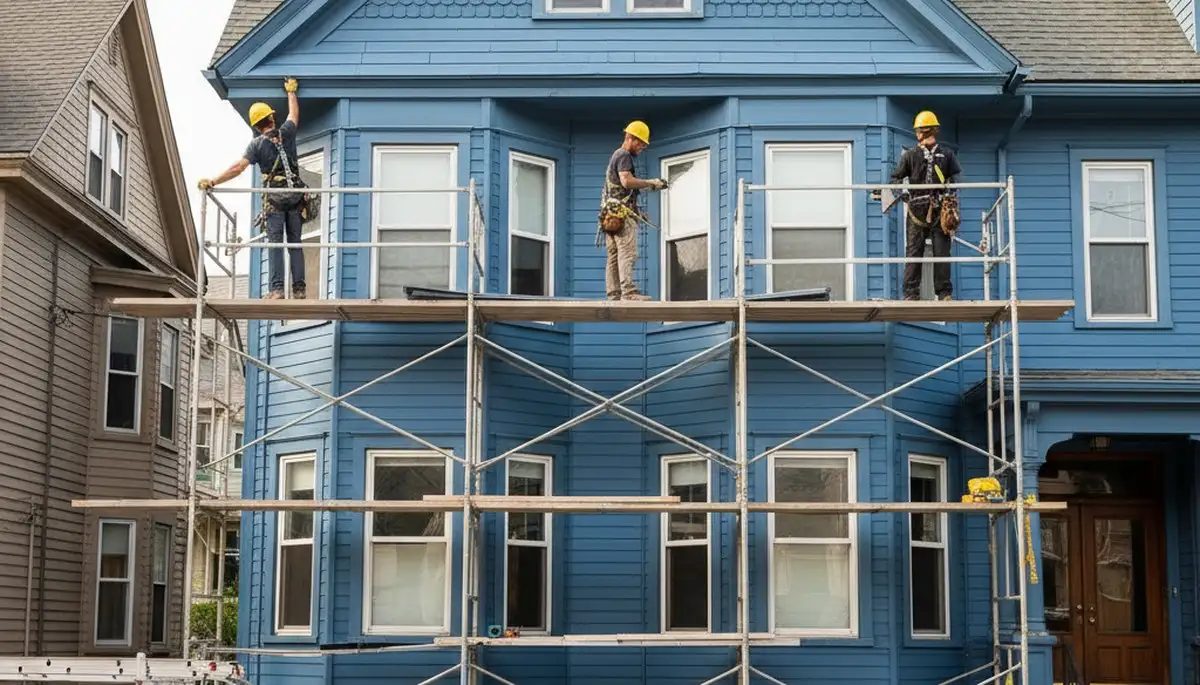 Vinyl siding installation for Medford, MA homes by a local siding contractor