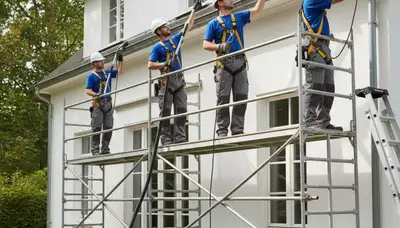 Medford, MA gutter cleaning service by FX Remodeling & Exteriors to prevent leaks and water damage