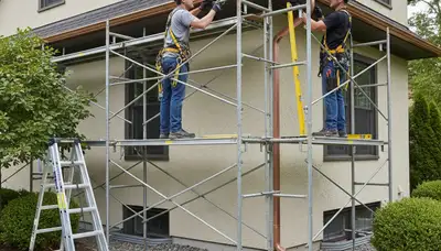 Gutter repair service in Medford, MA for leaking and sagging gutters to protect your home