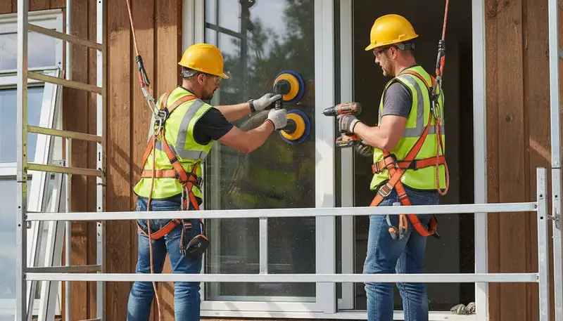 Energy-efficient window replacement for a Medford, MA siding and exterior remodeling project